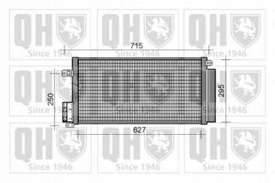 QUINTON HAZELL qcn456 -  Конденсатор, кондиционер